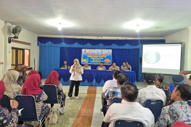 Rembug Stunting Desa sebagai Wujud Komitmen Bersama Penurunan Stunting di Wilayah Kecamatan Delanggu