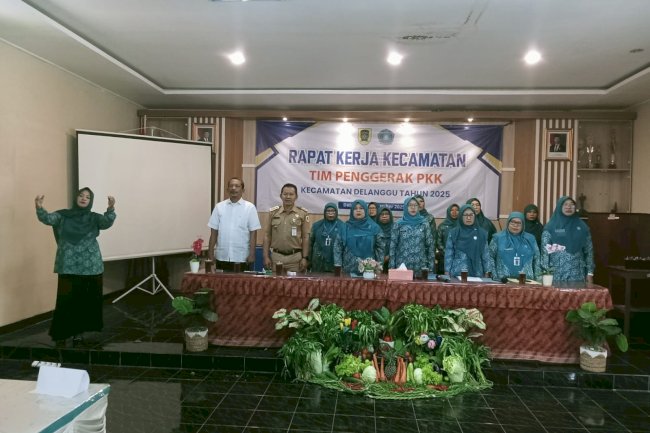 Rapat Kerja Daerah TP PKK Kecamatan Delanggu Tahun 2025: Konsolidasi Program, Penguatan Peran, dan Arah Baru Pemberdayaan Keluarga