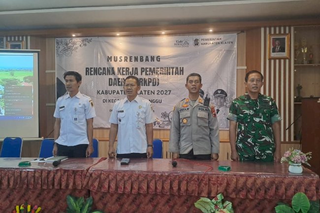 Kecamatan Delanggu Gelar Pra Musrenbang Tematik Stunting Tahun 2026