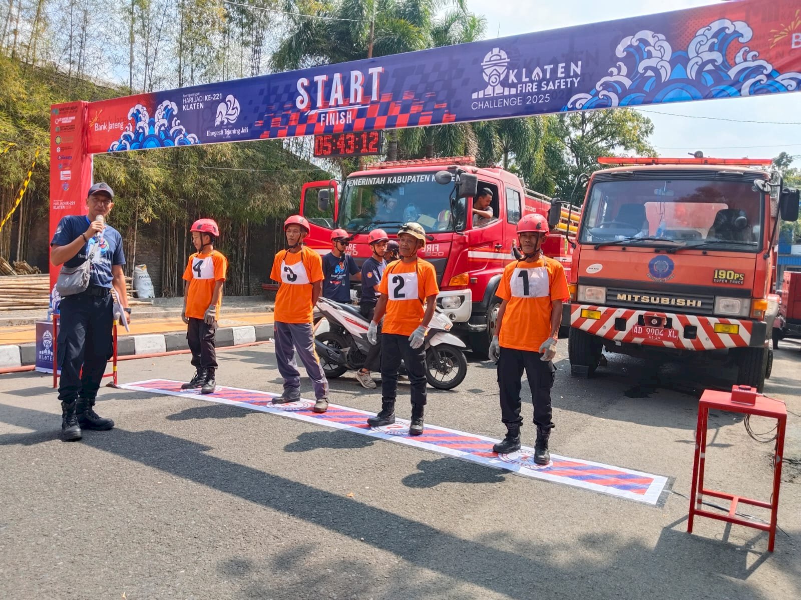 Relawan Seroja Kecamatan Delanggu Ikuti Klaten Fire Safety Challenge 2025