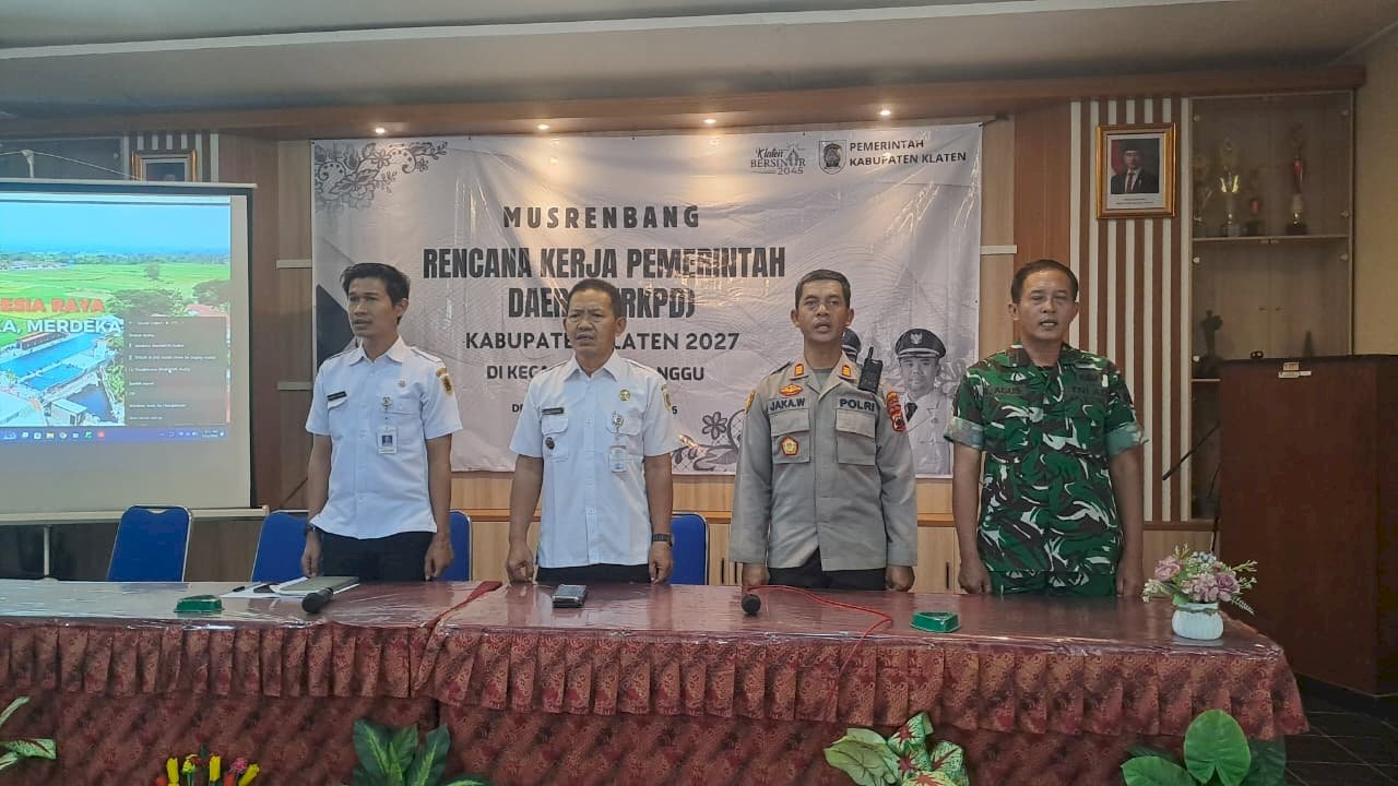 Kecamatan Delanggu Gelar Pra Musrenbang Tematik Stunting Tahun 2026